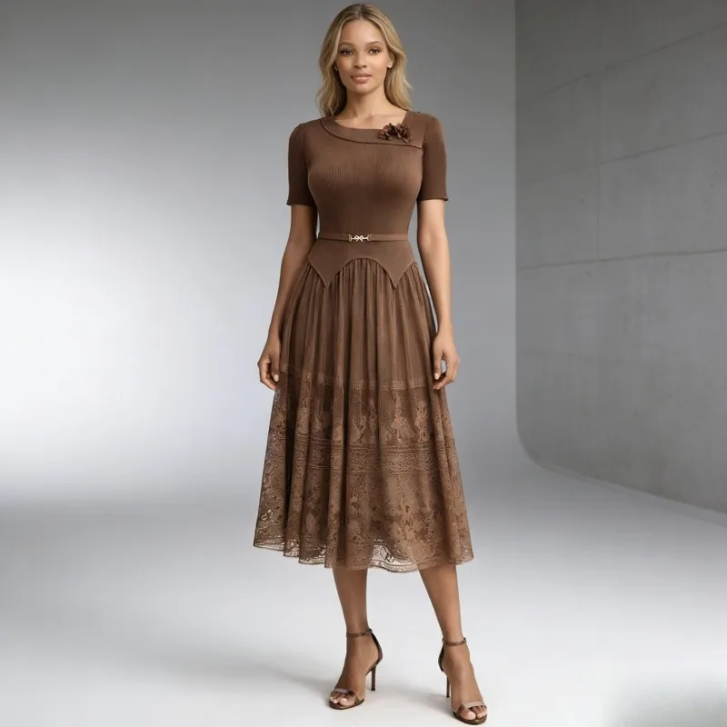 Miyake Pleated Dresses Plisse 2026 New Vintage Style Waist-Slimming Pleated Dress Fold Three-Dimensional Floral Lace Large Hem
Miyake Pleated Dresses Plisse 2026 New Vintage Style Waist-Slimming Pleated Dress Fold Three-Dimensional Floral Lace Large Hem
