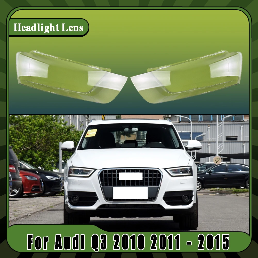 For Audi Q3 2010 2011 2012 2013 2014 2015 Car Lens Glass Light Lamp Headlamp Shell Auto Transparent Lampshade Headlight Cover
For Audi Q3 2010 2011 2012 2013 2014 2015 Car Lens Glass Light Lamp Headlamp Shell Auto Transparent Lampshade Headlight Cover
