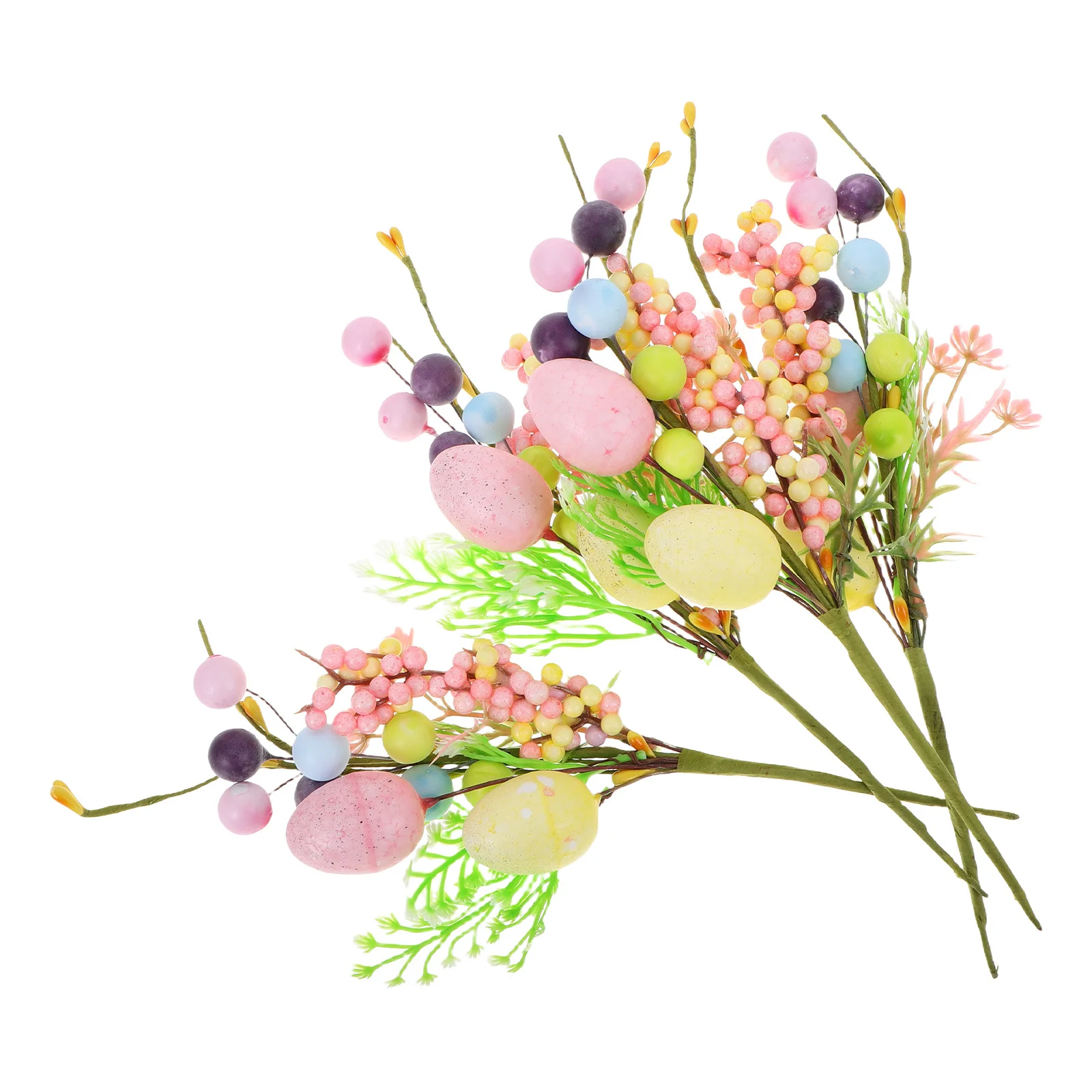 4Pcs Easter Egg Floral Stems Artificial Branches 24cm Easter Vase Decorations Bouquet DIY Garland Egg Tree Stems
4Pcs Easter Egg Floral Stems Artificial Branches 24cm Easter Vase Decorations Bouquet DIY Garland Egg Tree Stems