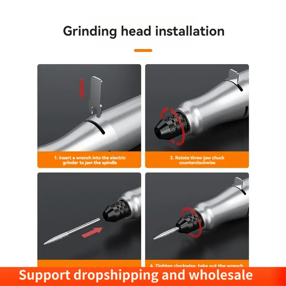 AA86 20V Compact Grinder For 18V-21V Battery Electric Polishing Machine Grinding Machine Electric Engraving Tool
AA86 20V Compact Grinder For 18V-21V Battery Electric Polishing Machine Grinding Machine Electric Engraving Tool