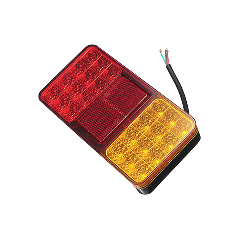 New 24LED Truck Dual Color Tail Lights Durable Rectangle Car Motorcycle Bikes Caravans Lorry Screw Vehicle Taillight Accessories
New 24LED Truck Dual Color Tail Lights Durable Rectangle Car Motorcycle Bikes Caravans Lorry Screw Vehicle Taillight Accessories