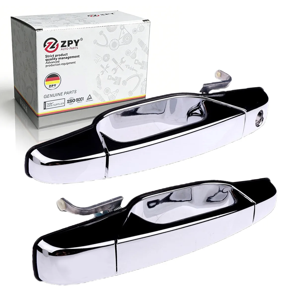 Front Outside Chrome Door Handle Pair For 07-13 SILVERADO ESCALADE SIERRA
Front Outside Chrome Door Handle Pair For 07-13 SILVERADO ESCALADE SIERRA