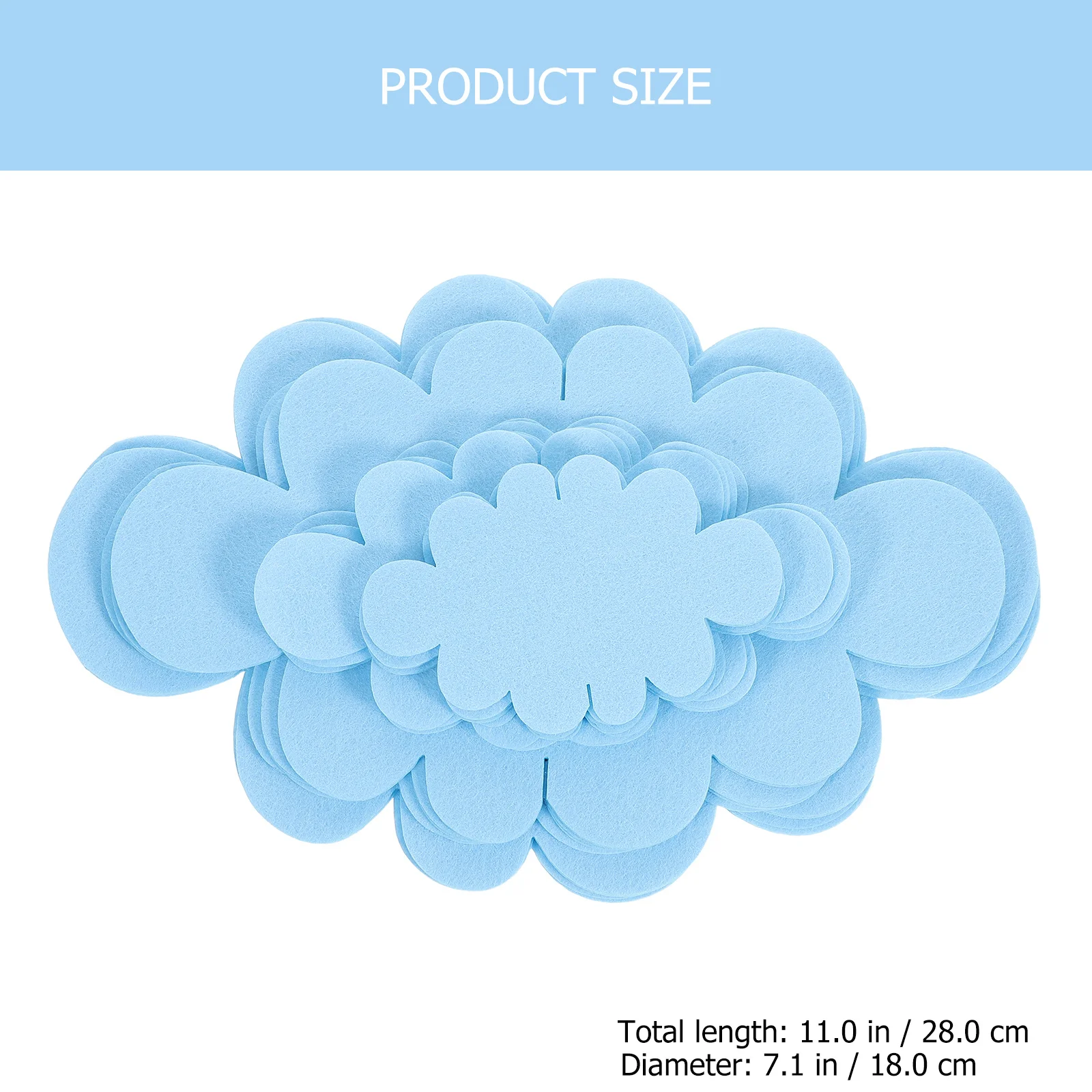 1Set Cloud Pendant Decorative 3D Felt Hanging Craft DIY Party Ornament Home Festival Celebration Supplies
1Set Cloud Pendant Decorative 3D Felt Hanging Craft DIY Party Ornament Home Festival Celebration Supplies