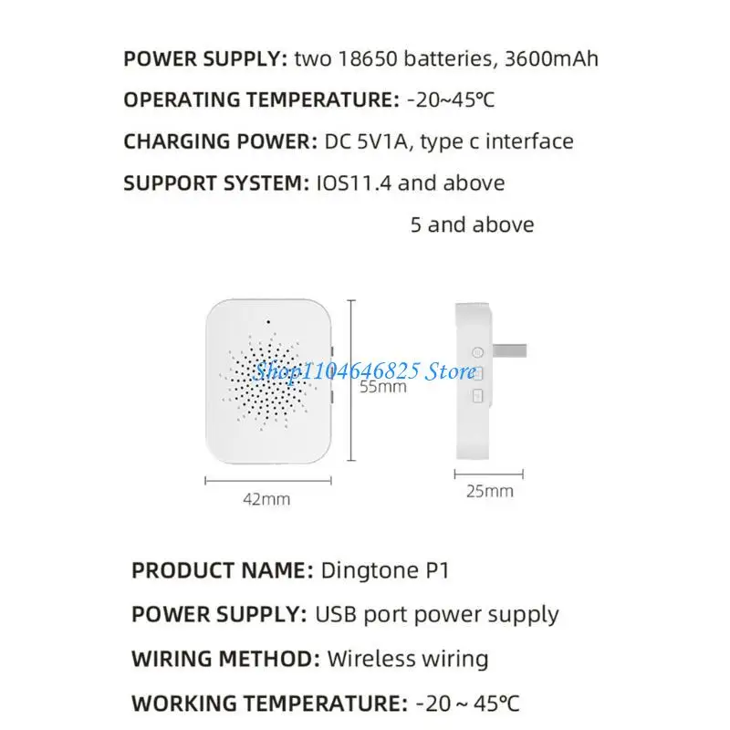 Solar Powered Weatherproof Wireless Video Doorbell With High Definition Camera Night Visibility And ABS Housing For Home
Solar Powered Weatherproof Wireless Video Doorbell With High Definition Camera Night Visibility And ABS Housing For Home