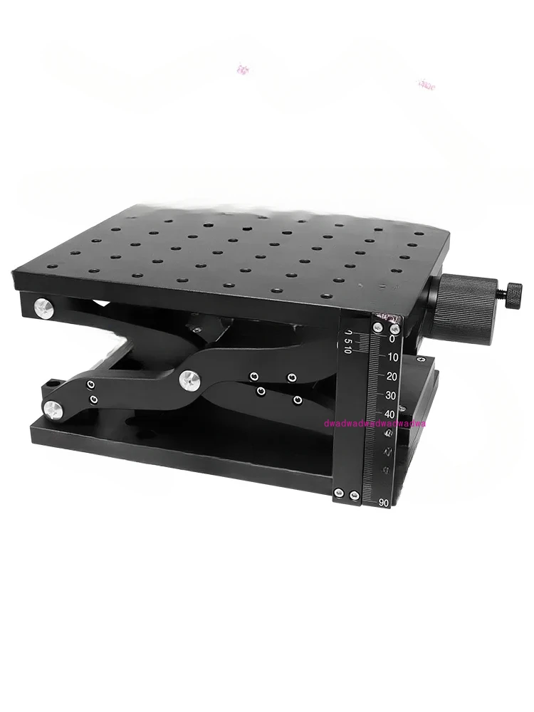 Z-Axis Scissor Manual Lifting Platform Large Travel Load Lift Optical Experiment Precision Fine Tuning Displacement Table
Z-Axis Scissor Manual Lifting Platform Large Travel Load Lift Optical Experiment Precision Fine Tuning Displacement Table
