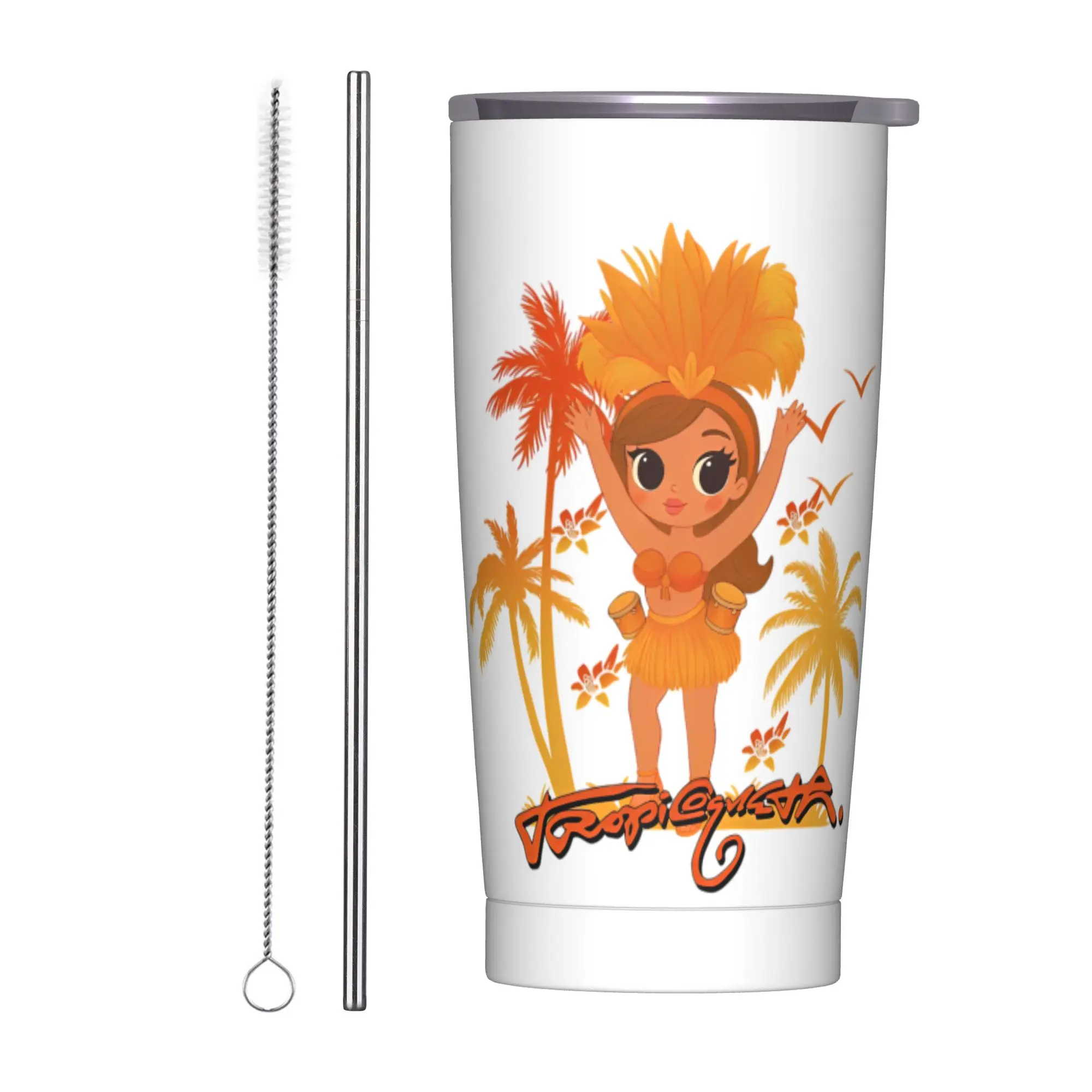Stainless Steel Tumbler Karol G Tropicoqueta Album Coffee Mug Leakproof Cold and Hot Car Mugs Camping Water Bottle
Stainless Steel Tumbler Karol G Tropicoqueta Album Coffee Mug Leakproof Cold and Hot Car Mugs Camping Water Bottle