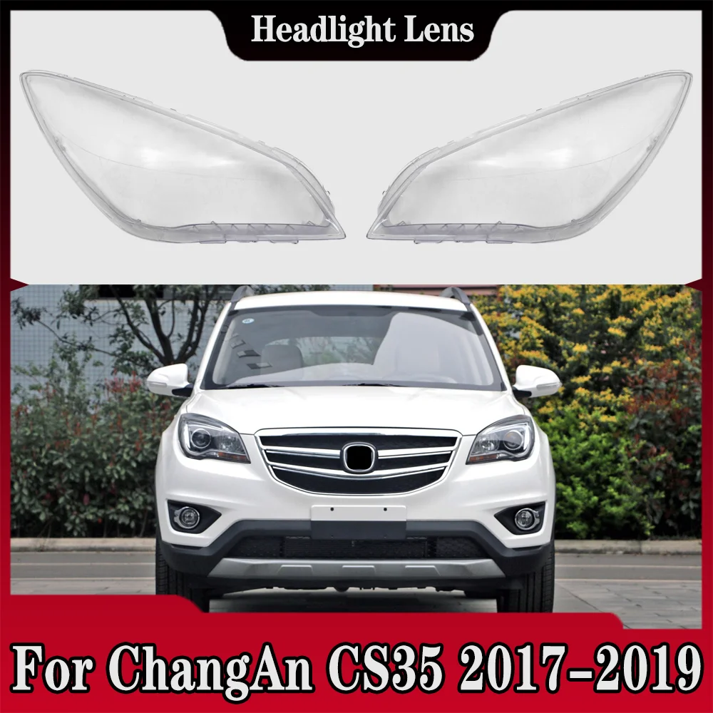 Для ChangAn CS35 2017 2018 2019, крышка передней фары, прозрачный корпус фары, линза из плексигласа, замена оригинального абажура 
Для ChangAn CS35 2017 2018 2019, крышка передней фары, прозрачный корпус фары, линза из плексигласа, замена оригинального абажура