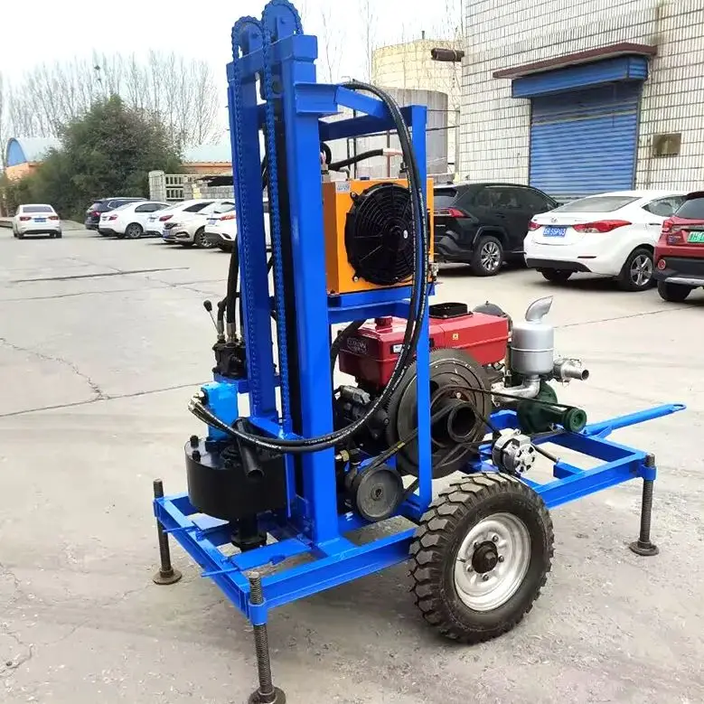 Индивидуальная портативная дизельная гидравлическая буровая установка для водяных скважин 100м 150м 180м 22HP 25HP 28HP 30HP 35HP Высокое качество
Индивидуальная портативная дизельная гидравлическая буровая установка для водяных скважин 100м 150м 180м 22HP 25HP 28HP 30HP 35HP Высокое качество