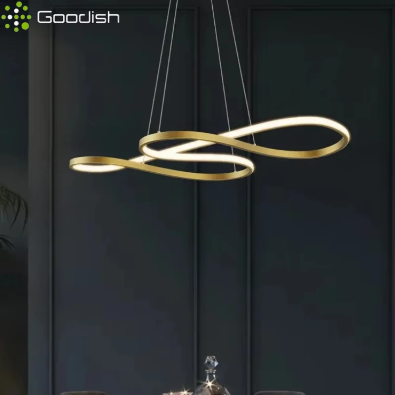 Modern Minimalist Nordic Serpentine Surround Shaped LED Pendant Lights Creative Lamps for Living Room Home Decoration Chandelier
Modern Minimalist Nordic Serpentine Surround Shaped LED Pendant Lights Creative Lamps for Living Room Home Decoration Chandelier