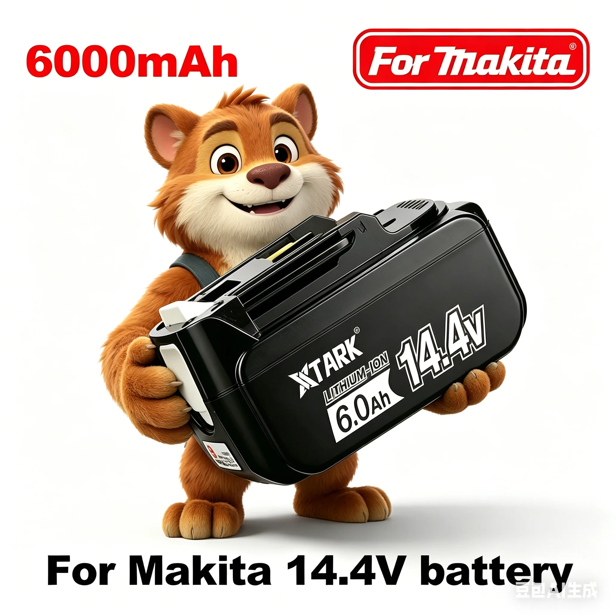 14.4V 6.0Ah 6000mAh Lithium-Ion BL1430 Rechargeable Battery for Makita Cordless Tools BL1440 DA340DRF BDF343 Free post
14.4V 6.0Ah 6000mAh Lithium-Ion BL1430 Rechargeable Battery for Makita Cordless Tools BL1440 DA340DRF BDF343 Free post