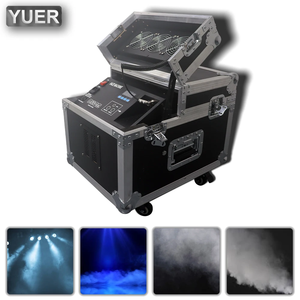 YUER NEW 600W double fog machine Mist machine Wedding bar stage atmosphere props smoke machine spray effect dry ice machine
YUER NEW 600W double fog machine Mist machine Wedding bar stage atmosphere props smoke machine spray effect dry ice machine