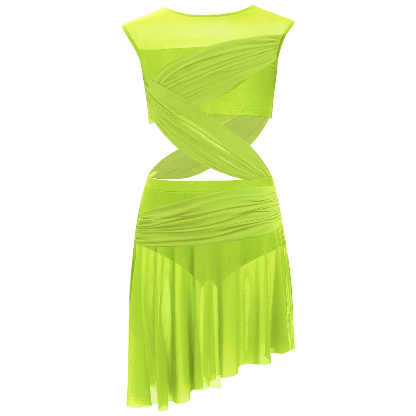Kids Girls Lyrical Dance Dress Sleeveless Asymmetrical Sheer Mesh Patchwork Leotard Dresses Ballroom Modern Ballet Dancewear
Kids Girls Lyrical Dance Dress Sleeveless Asymmetrical Sheer Mesh Patchwork Leotard Dresses Ballroom Modern Ballet Dancewear