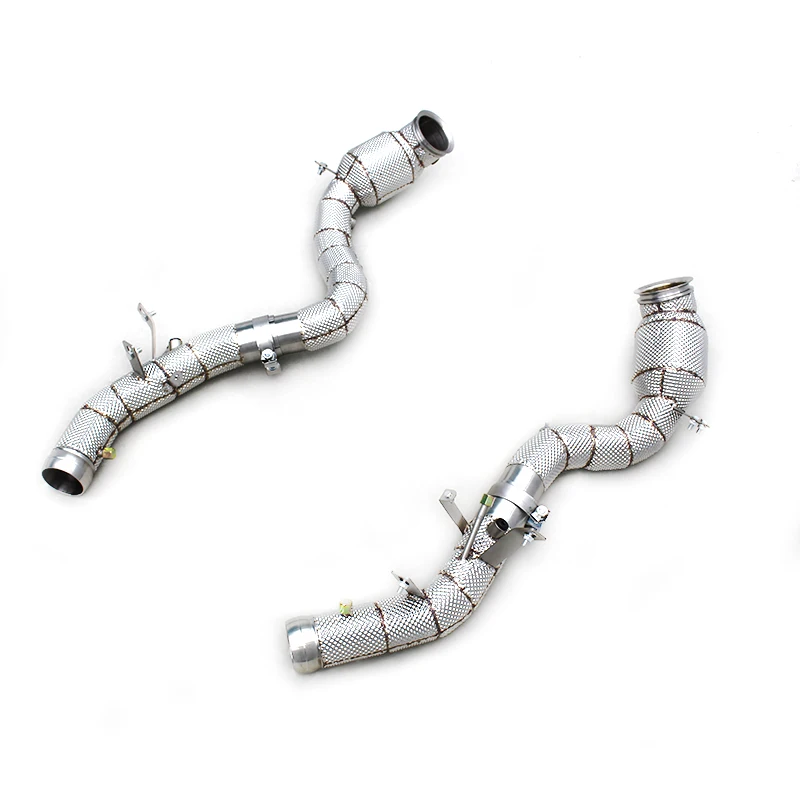 OEM High Flow Exhaust Pipes For Mercedes-Benz E63 AMG W213 4.0TT 2014-2022 Stainless Steel Catted Downpipe
OEM High Flow Exhaust Pipes For Mercedes-Benz E63 AMG W213 4.0TT 2014-2022 Stainless Steel Catted Downpipe