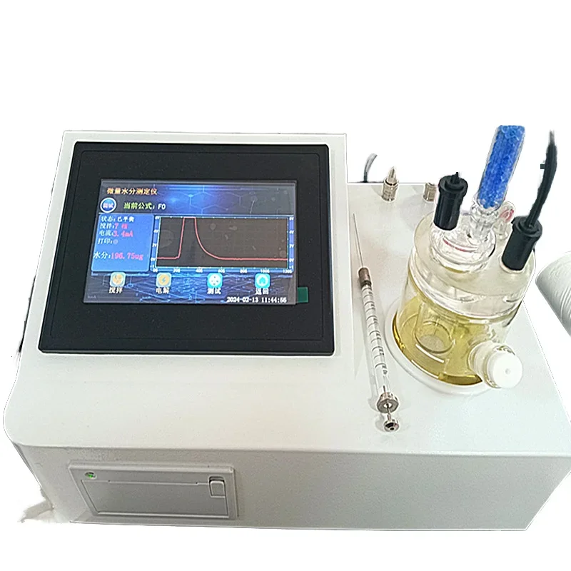 2026 High Quality Portable Water Content Tester Oil Content Analyzer Determine Automatic Transformer Oil Trace Moisture Tester
2026 High Quality Portable Water Content Tester Oil Content Analyzer Determine Automatic Transformer Oil Trace Moisture Tester