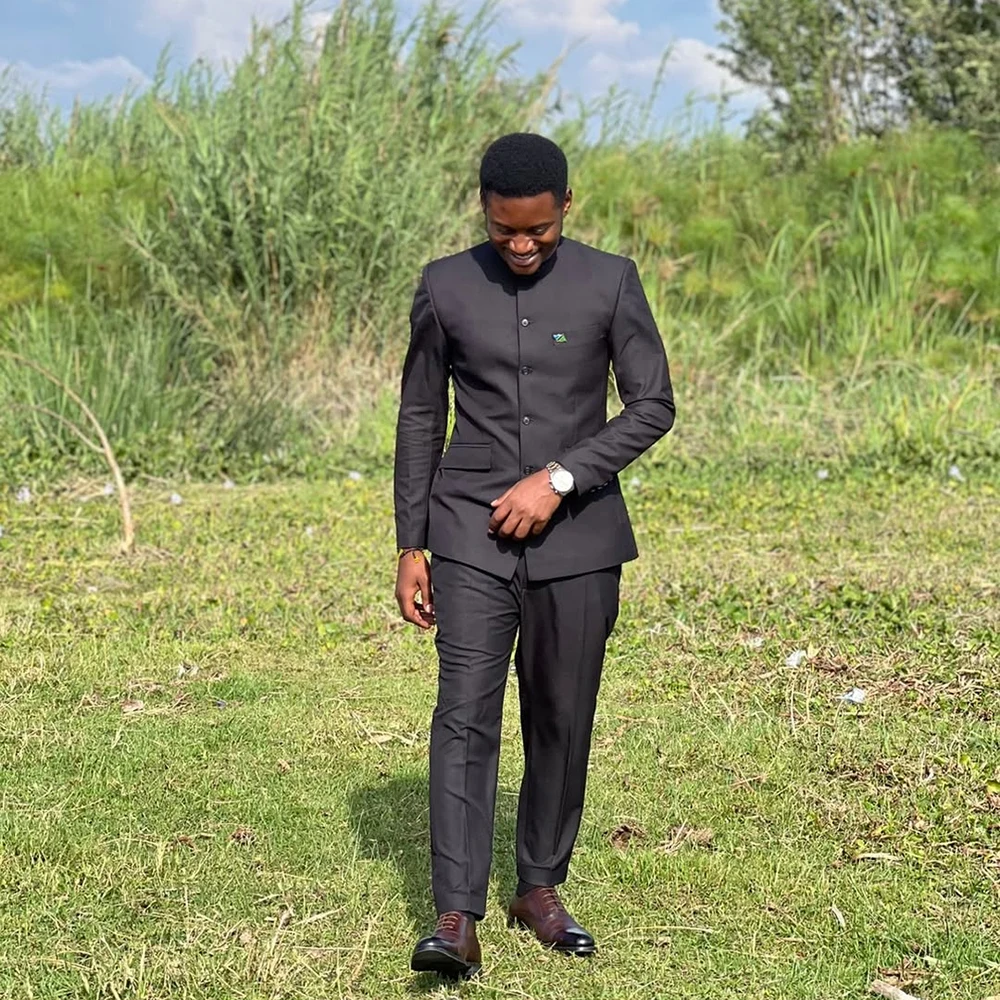 Black Men's Suits 2026 Luxury Single Breasted Slim Male Clothing High Quality 2 Piece Jacket Pants Business Full Sets Outfits
Black Men's Suits 2026 Luxury Single Breasted Slim Male Clothing High Quality 2 Piece Jacket Pants Business Full Sets Outfits