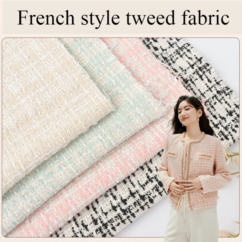 Мягкая твидовая ткань во французском стиле, синяя на метр для одежды, пальто, шитья, однотонная плотная ткань для платьев, дышащая, приятная для кожи 
Мягкая твидовая ткань во французском стиле, синяя на метр для одежды, пальто, шитья, однотонная плотная ткань для платьев, дышащая, приятная для кожи