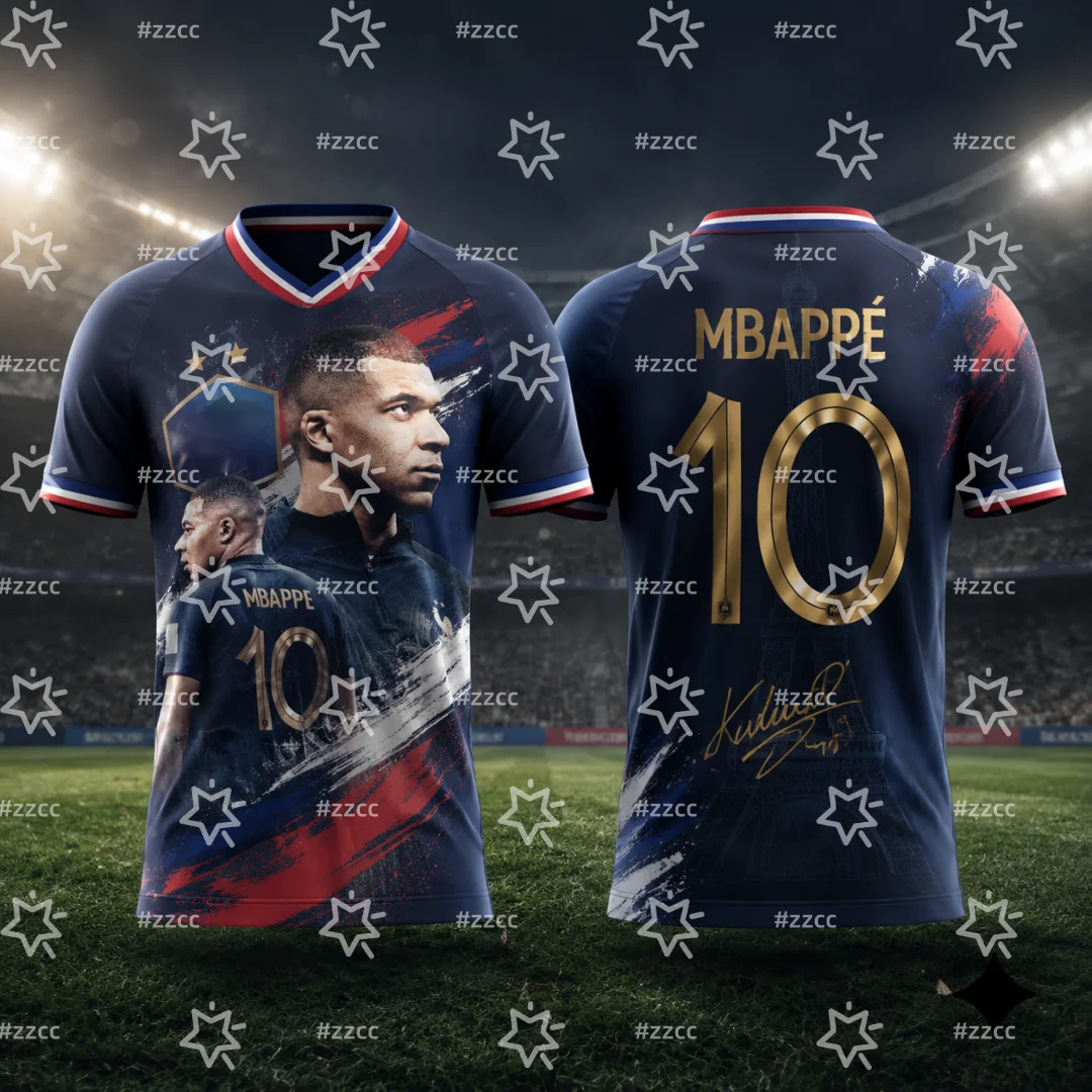 2026 France Kylian Mbappé Football Jersey Soccer Kit Summer Sports Men's T-Shirt Kid's Clothing Tee Woman Cycling Jersey
2026 France Kylian Mbappé Football Jersey Soccer Kit Summer Sports Men's T-Shirt Kid's Clothing Tee Woman Cycling Jersey