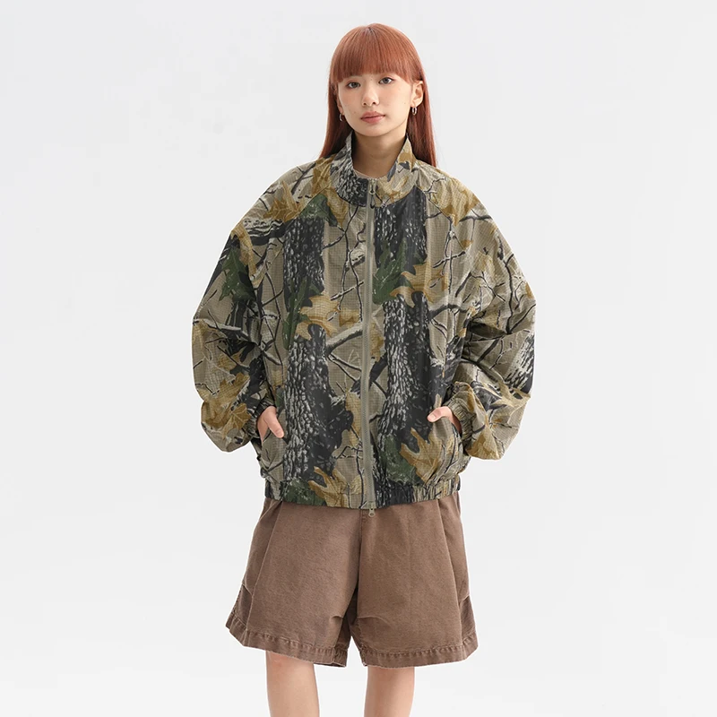 2025 NEW Summer Camouflage Sun Protection Jacket for Men and Women, Loose Fit, Stand Collar, Fashionable Casual Hiking Jacket
2025 NEW Summer Camouflage Sun Protection Jacket for Men and Women, Loose Fit, Stand Collar, Fashionable Casual Hiking Jacket