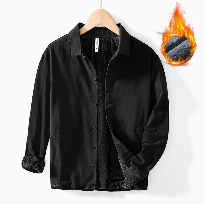 L129 Winter Fall Fashion Men's Vintage Jackets Chinese Style Vintage Long Sleeve Teens Long Sleeve Thicken Fleece Baseball Coats
L129 Winter Fall Fashion Men's Vintage Jackets Chinese Style Vintage Long Sleeve Teens Long Sleeve Thicken Fleece Baseball Coats