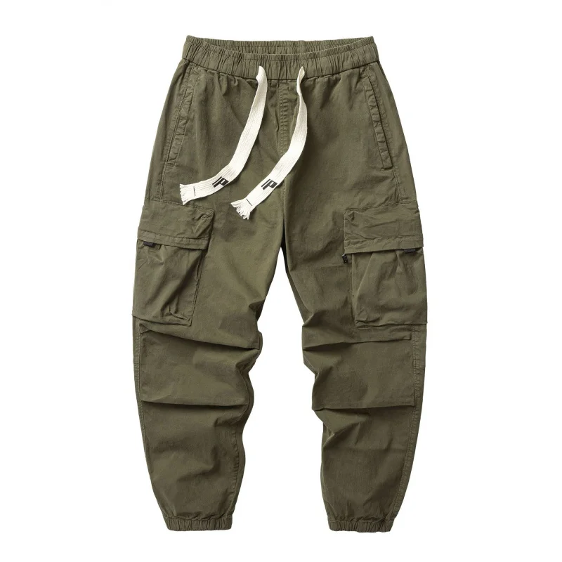 Men's Loose Tapered Sweatpants Trendy Multi-Pocket Casual Work Pants Spring Autumn Comfortable Fit Fashionable
Men's Loose Tapered Sweatpants Trendy Multi-Pocket Casual Work Pants Spring Autumn Comfortable Fit Fashionable