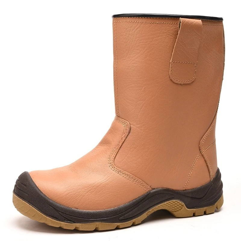 Leather old boots, high-top anti-smash and tie-resistant, high temperature wear-resistant, non-slip
Leather old boots, high-top anti-smash and tie-resistant, high temperature wear-resistant, non-slip