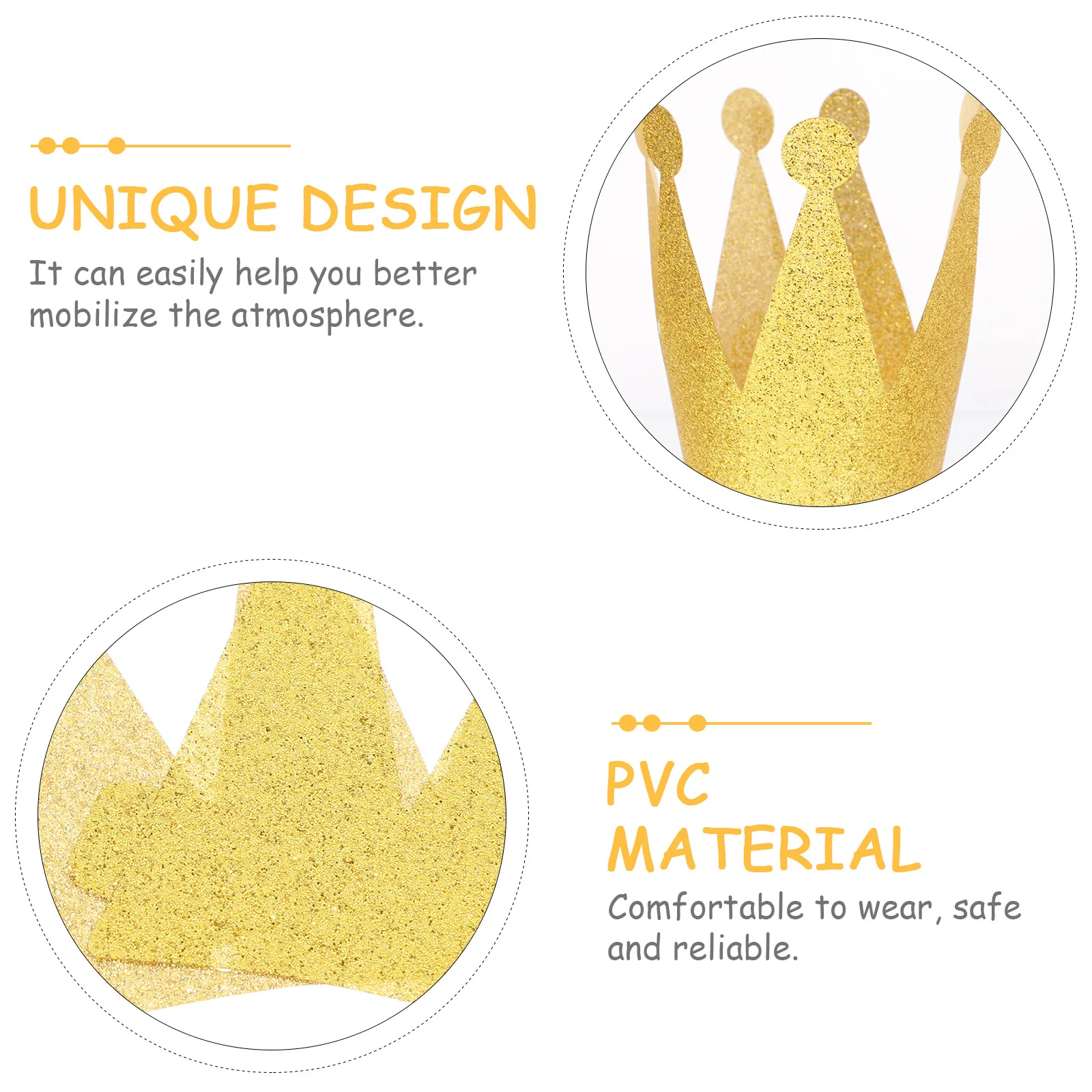 12Pcs Birthday Crown Hat Creative PVC Party Decoration Headwear Kids Gift Birthday Crowns Kids Party Hat Baby Shower Photo Prop
12Pcs Birthday Crown Hat Creative PVC Party Decoration Headwear Kids Gift Birthday Crowns Kids Party Hat Baby Shower Photo Prop