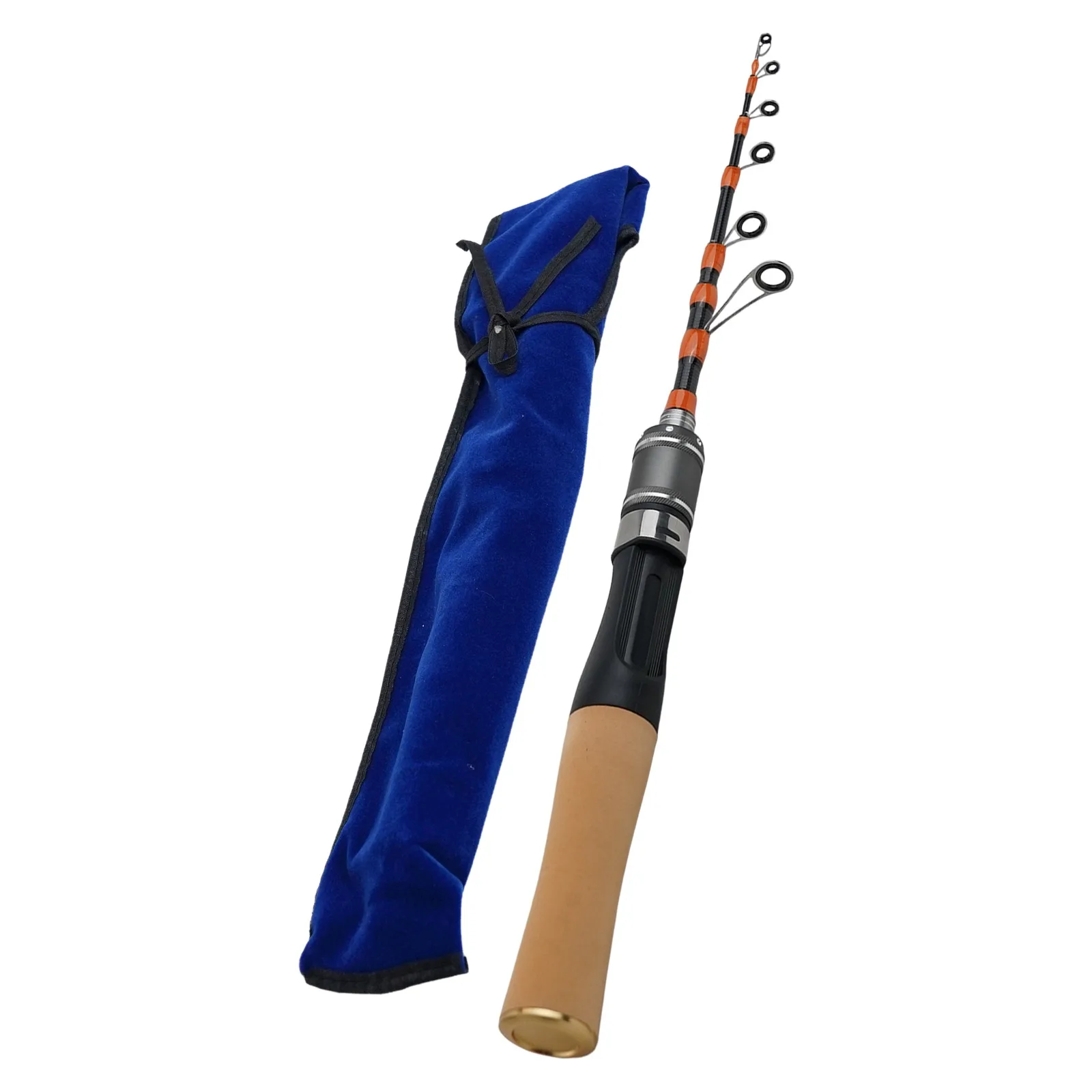 Length 150cm Portable Telescopic Fishing Rod Portable Fishing Rod 1 32oz-1 4oz Lure Weight 8.6mm Butt Diameter Carbon Material
Length 150cm Portable Telescopic Fishing Rod Portable Fishing Rod 1 32oz-1 4oz Lure Weight 8.6mm Butt Diameter Carbon Material