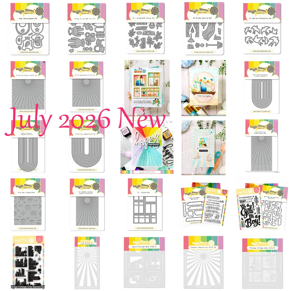 July 2026 New Waffle Flower Elongated Ovals Metal Cutting Dies Stamp Stencil for DIY Scrapbook Greeting Card Handmade Decoration
July 2026 New Waffle Flower Elongated Ovals Metal Cutting Dies Stamp Stencil for DIY Scrapbook Greeting Card Handmade Decoration