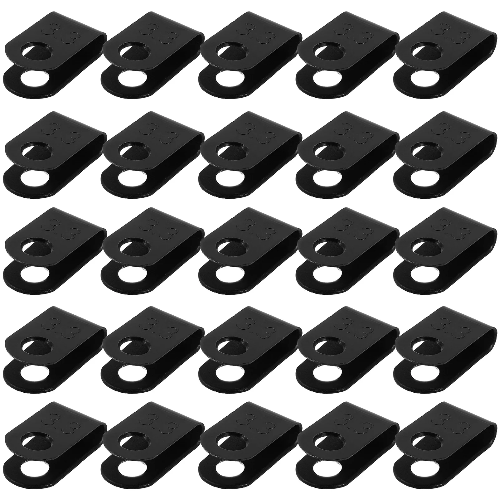 1000Pcs Plastic Cable Clamp Fastener Wire Clips Sturdy Damage Resistant U Bracket Automotive Wire Clips Cable Clamps Fasteners
1000Pcs Plastic Cable Clamp Fastener Wire Clips Sturdy Damage Resistant U Bracket Automotive Wire Clips Cable Clamps Fasteners