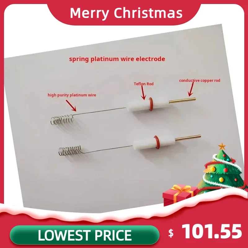 Spiral Spring Platinum Wire Electrode Platinum Wire Auxiliary Electrode Polytetrafluoroethylene Jacket Purity 99.99%
Spiral Spring Platinum Wire Electrode Platinum Wire Auxiliary Electrode Polytetrafluoroethylene Jacket Purity 99.99%