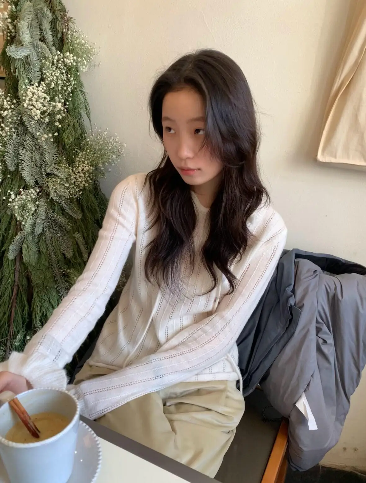 Women's Knitted Hollow out Lace Collar Base irt Spring New Design Sensation Inner Wear Top Soft Polyester Long Sve
Women's Knitted Hollow out Lace Collar Base irt Spring New Design Sensation Inner Wear Top Soft Polyester Long Sve