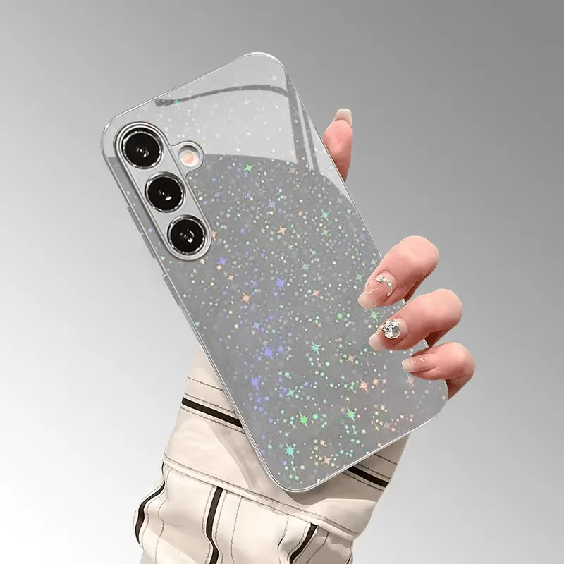 Dazzling night sky star pattern electroplated glass phone case, suitable for Samsung S26/S25/S24/S23/S22/S21/S20and other models
Dazzling night sky star pattern electroplated glass phone case, suitable for Samsung S26/S25/S24/S23/S22/S21/S20and other models