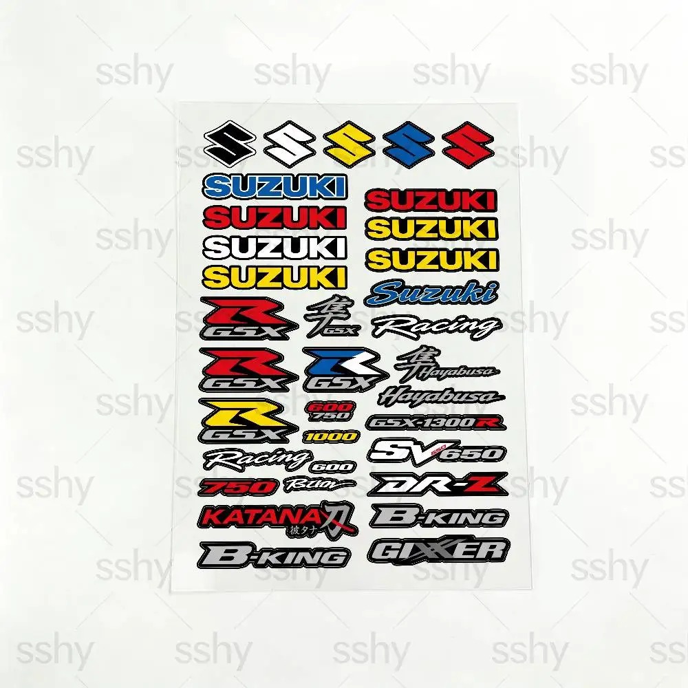 For SUZUKI Reflective motorcycle stickers, 3M safety warning at night in the dark scooter helmets
For SUZUKI Reflective motorcycle stickers, 3M safety warning at night in the dark scooter helmets