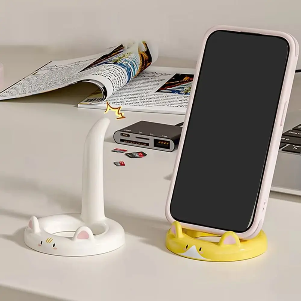 Resin Cat Mobile Phone Holder Anti Slip Craft Ornaments Cat Desktop Stand Cartoon Figurine Cat Shape Phone Bracket
Resin Cat Mobile Phone Holder Anti Slip Craft Ornaments Cat Desktop Stand Cartoon Figurine Cat Shape Phone Bracket
