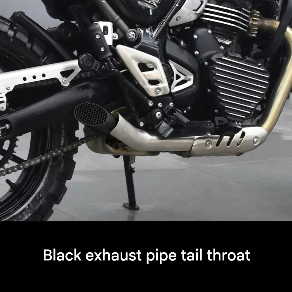 For Speed400 / Scrambler400X Modified Single-Outlet Exhaust Pipe, Honeycomb Tail Tip Decorative Accessories
For Speed400 / Scrambler400X Modified Single-Outlet Exhaust Pipe, Honeycomb Tail Tip Decorative Accessories