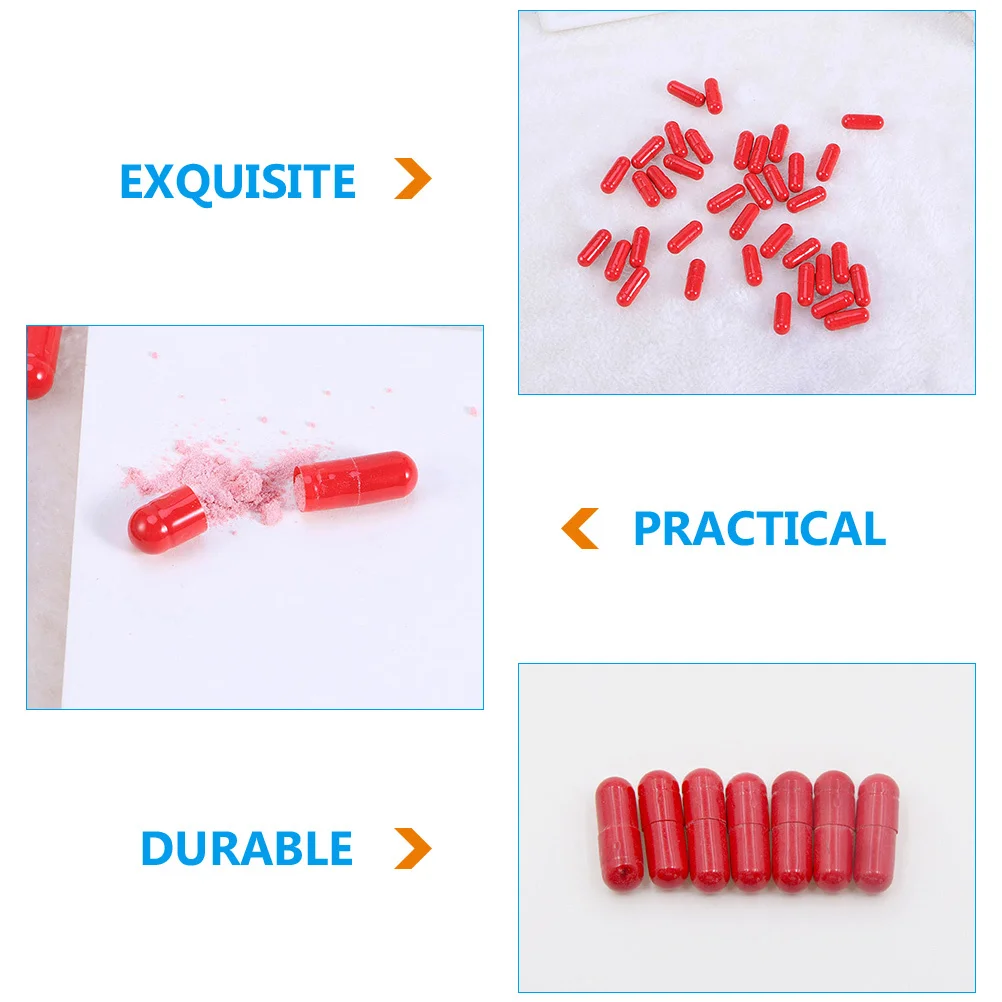 40 Pcs Fake Costume Blood for Clothing Artificial Makeup Toy Kit Red Capsules Washable Halloween
40 Pcs Fake Costume Blood for Clothing Artificial Makeup Toy Kit Red Capsules Washable Halloween