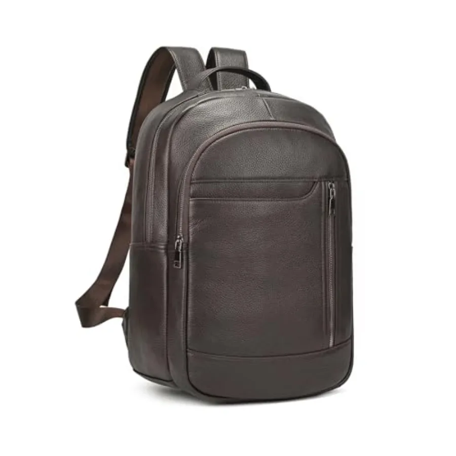 Genuine Leather Backpack for Men Casual Shoulder Bag Multi Pockets Daypack 15.6 Inch Laptop Bag for Travel Business Outdoor Bro
Genuine Leather Backpack for Men Casual Shoulder Bag Multi Pockets Daypack 15.6 Inch Laptop Bag for Travel Business Outdoor Bro