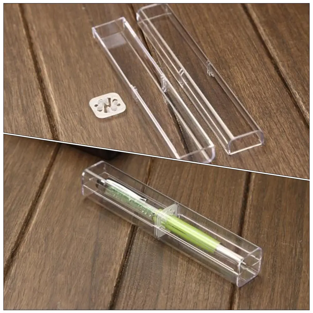 12 Pcs Clear Pen Holder Pencil Case Classroom Supplies Container Cases for Teens School
12 Pcs Clear Pen Holder Pencil Case Classroom Supplies Container Cases for Teens School