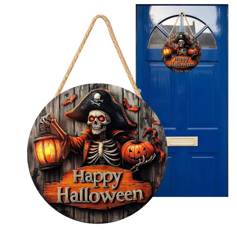 ABUI-Halloween Sign For Front Door 2D Halloween Wood Signs Pumpkin Decor For Yard
ABUI-Halloween Sign For Front Door 2D Halloween Wood Signs Pumpkin Decor For Yard
