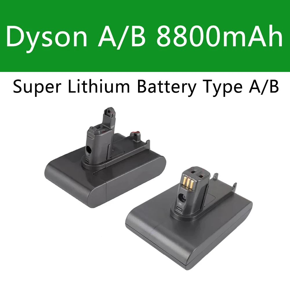 Dyson 22.2V 8800mAh Fit TypeA or B Li-ion Vacuum Battery for Dyson DC35 DC45 DC31 DC34 DC44 DC31 Animal DC35 Animal
Dyson 22.2V 8800mAh Fit TypeA or B Li-ion Vacuum Battery for Dyson DC35 DC45 DC31 DC34 DC44 DC31 Animal DC35 Animal