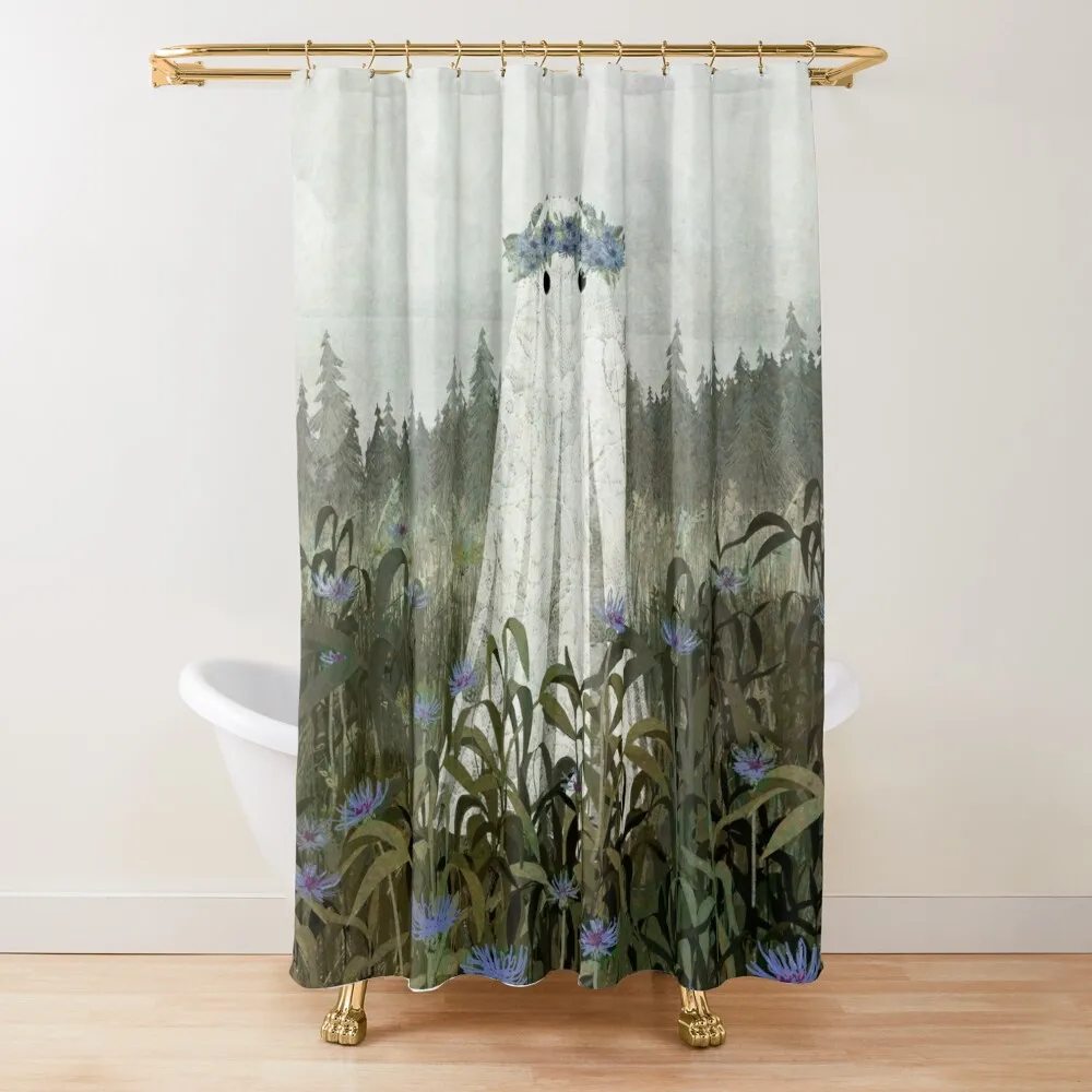 Cornflower Ghost Shower Curtain Bathroom And Shower Set For Bathroom Waterproof Shower And Anti-Mold Elegant Bathroom Curtain
Cornflower Ghost Shower Curtain Bathroom And Shower Set For Bathroom Waterproof Shower And Anti-Mold Elegant Bathroom Curtain
