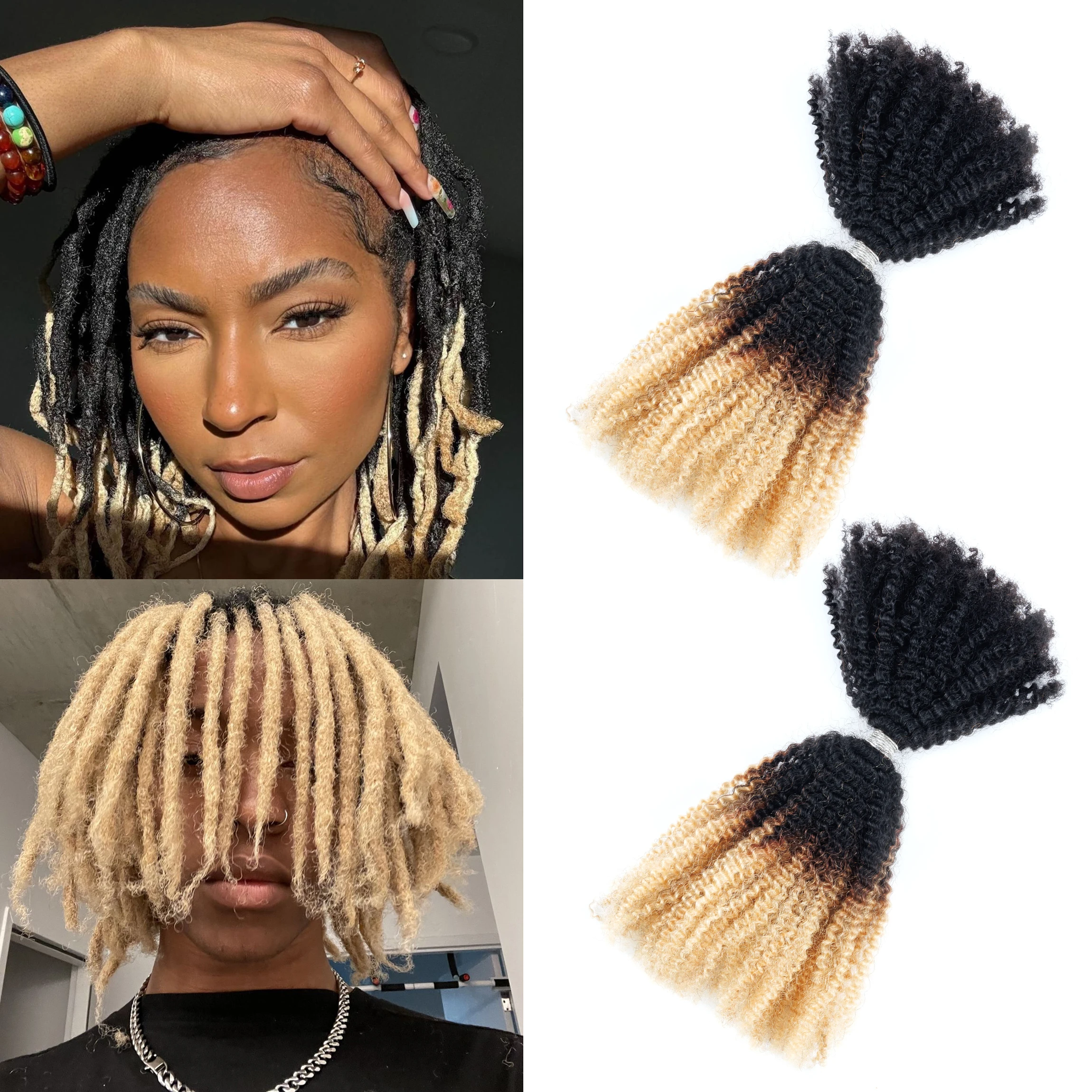 Хит продаж: 100% натуральные человеческие волосы, двойной вытяжки, цвет T1B-613 # Оптовые натуральные кудрявые волосы 4c для плетения косичек
Хит продаж: 100% натуральные человеческие волосы, двойной вытяжки, цвет T1B-613 # Оптовые натуральные кудрявые волосы 4c для плетения косичек