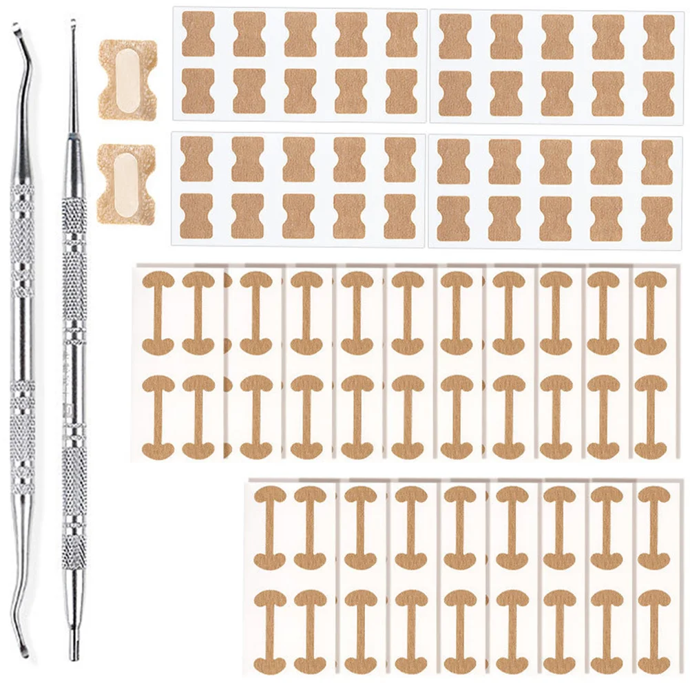 Nail Stickers Kits Correction Patch Toenails Stainless Steel Patches for Corrector
Nail Stickers Kits Correction Patch Toenails Stainless Steel Patches for Corrector