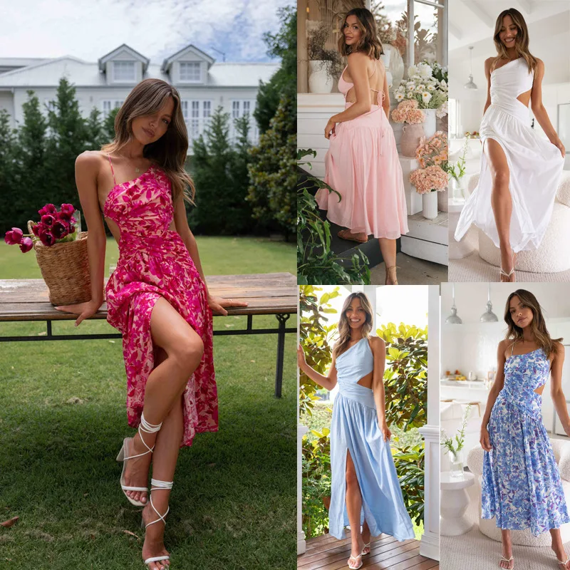 New Women's Dress Off-shoulder Off-shoulder Waist-exposed Slim Fit and Slim Party Girl's Sweet Birthday Midi Skirt
New Women's Dress Off-shoulder Off-shoulder Waist-exposed Slim Fit and Slim Party Girl's Sweet Birthday Midi Skirt