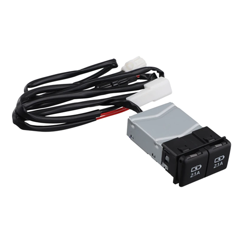 Быстрое зарядное устройство USB для Toyota Sienna Camry Highlander Corolla RAV4 Land Cruiser 70 2018-2022 гг.
Быстрое зарядное устройство USB для Toyota Sienna Camry Highlander Corolla RAV4 Land Cruiser 70 2018-2022 гг.