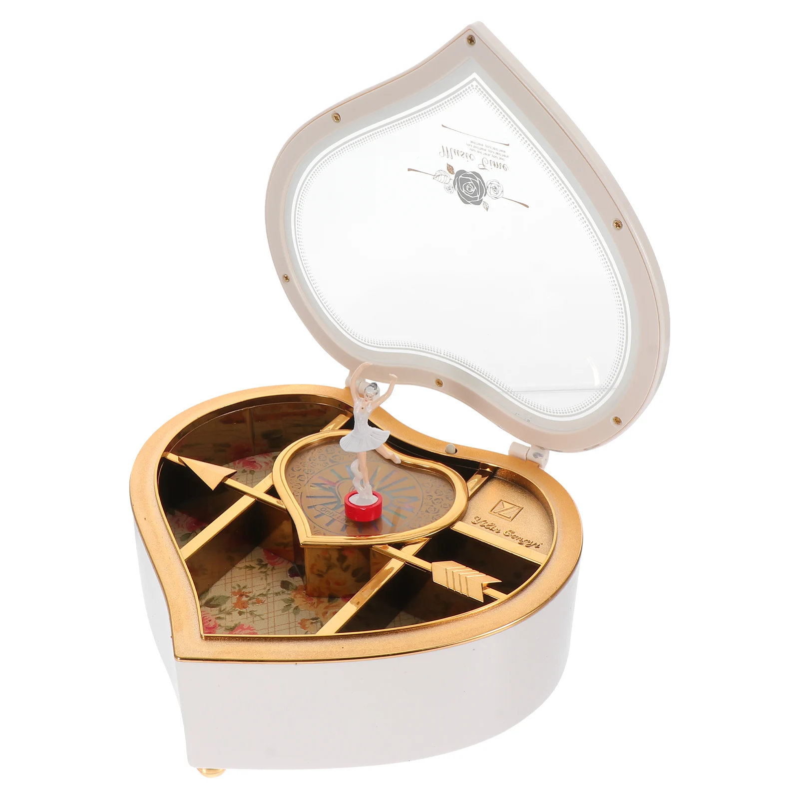 Heart Shaped Jewelry Box Ballerina Desktop Music Box Theme Melody Gift Wedding Decor Christmas Storage Container
Heart Shaped Jewelry Box Ballerina Desktop Music Box Theme Melody Gift Wedding Decor Christmas Storage Container