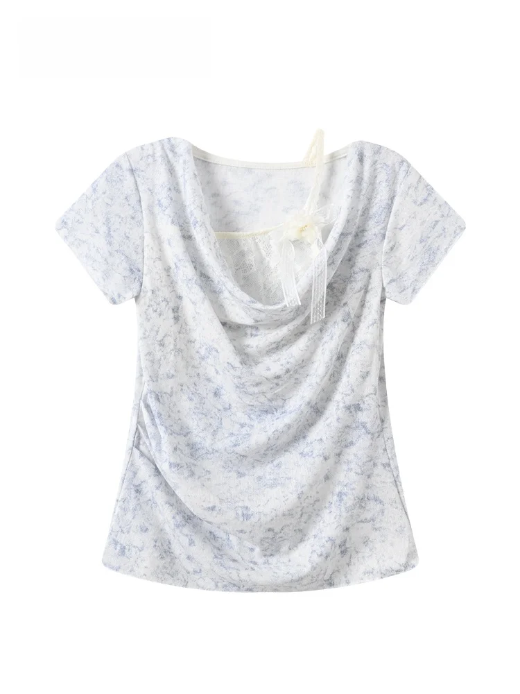Slimming Short Sleeve T-Shirt Women's Summer New Style plus Size Fashionable Hollow out Design Breathable Polyester Fiber
Slimming Short Sleeve T-Shirt Women's Summer New Style plus Size Fashionable Hollow out Design Breathable Polyester Fiber