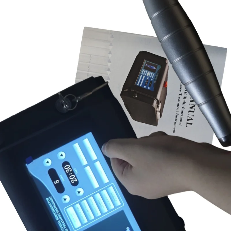 Medical Grade Dual Wavelength 650nm+808nm Laser Therapy for Knee Elbow Neck Pain Non-Invasive LLLT Device
Medical Grade Dual Wavelength 650nm+808nm Laser Therapy for Knee Elbow Neck Pain Non-Invasive LLLT Device