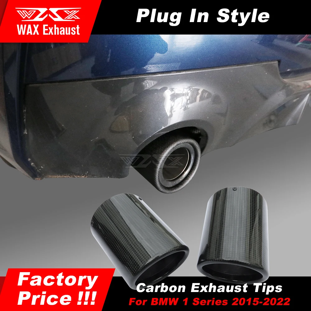 Car Glossy Carbon Fiber Muffler Tip Exhaust System Pipe matte carbon Mufflers Nozzle 90mm For bmw 1 series F20 2015-2022
Car Glossy Carbon Fiber Muffler Tip Exhaust System Pipe matte carbon Mufflers Nozzle 90mm For bmw 1 series F20 2015-2022