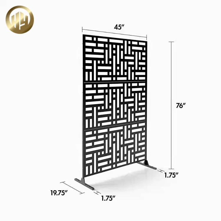 Waterproof Indoor and Outdoor Galvanized Metal Screens and Aluminum Partitions Laser Cut with Coating Technics
Waterproof Indoor and Outdoor Galvanized Metal Screens and Aluminum Partitions Laser Cut with Coating Technics